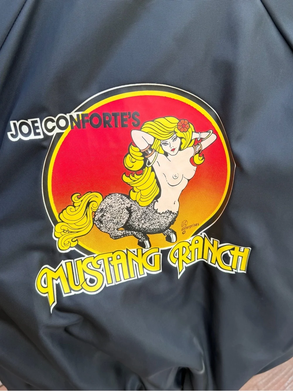 Joe Conforte’s Mustang Ranch Nevada Rare Varsity Jacket